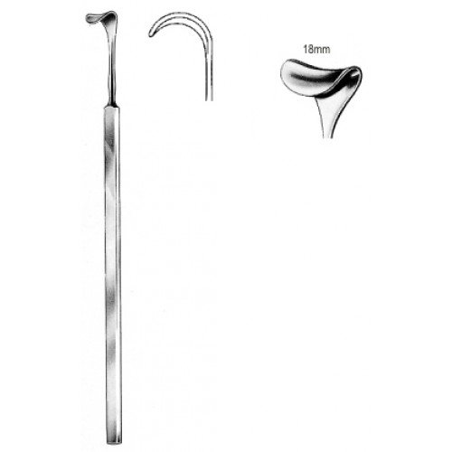 Cushing Vein Retractor, 18mm, 20cm