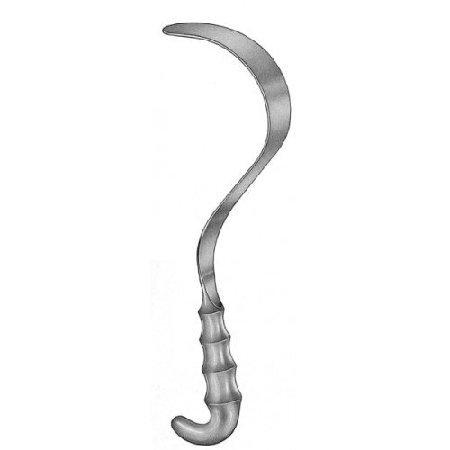 Deaver Retractor Finger Grip Handle 25x310mm