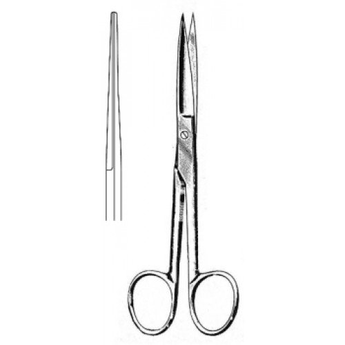 Deaver Scissors, Straight, Sharp/Sharp, 14cm