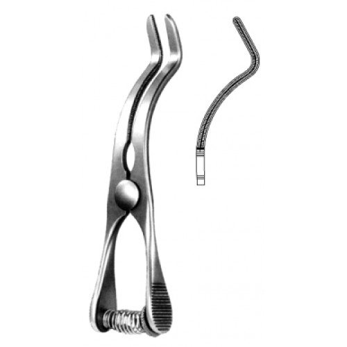 Debakey Carotis Atraumatic Bulldog Clamp, 9cm