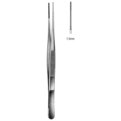 DeBakey-Diethrich Forceps Atraumatic, 1.0mm, 19.5cm