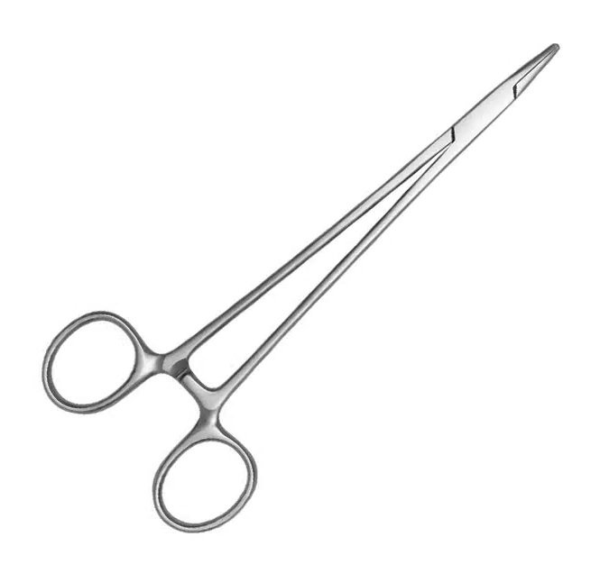 DeBakey Needle Holder (Crile Wood), Straight, 37cm