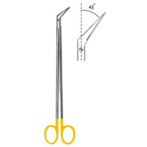 DeBakey Potts-Smith Vascular Scissors, 45 Degree, 23cm