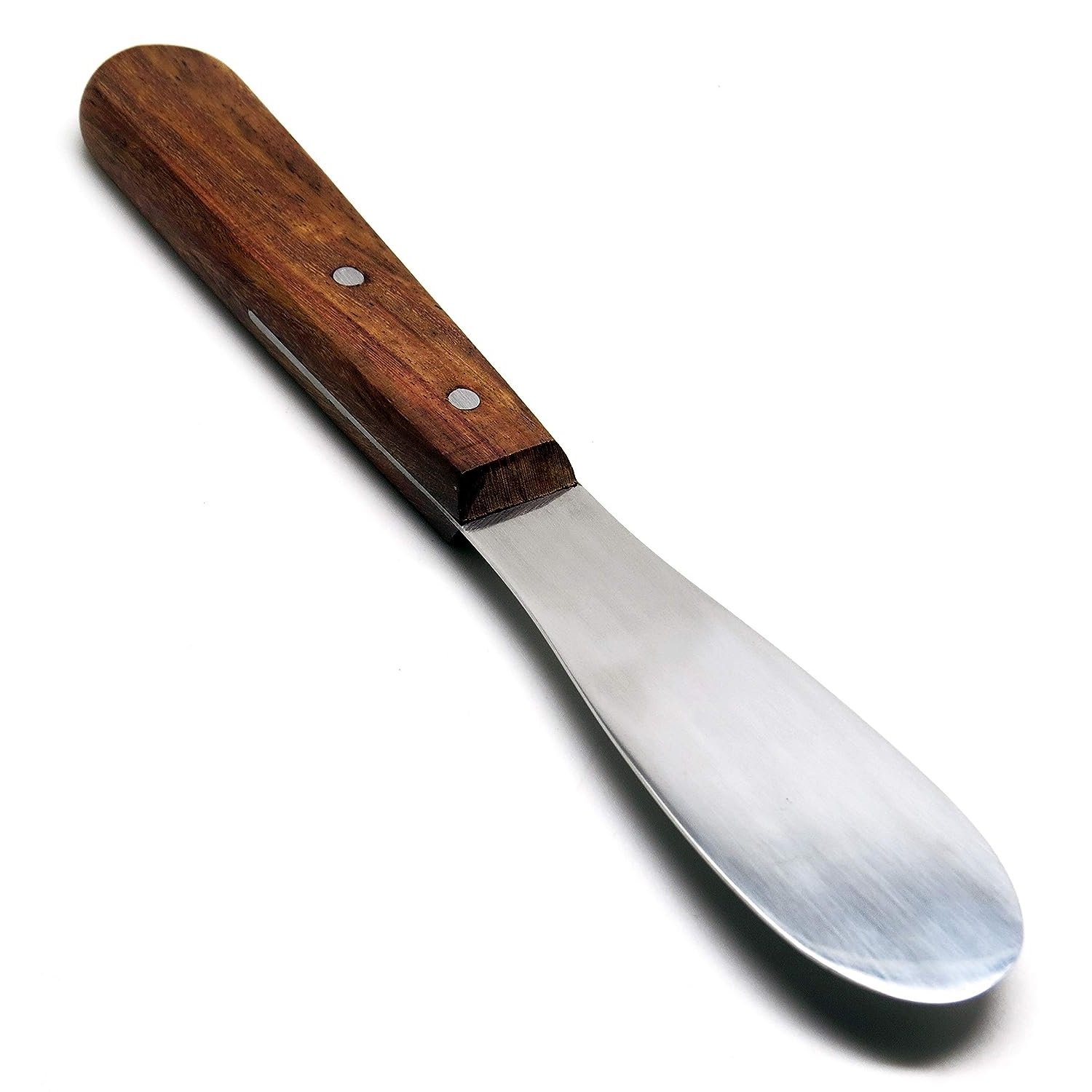 Dental Lab Spatula, Plaster Alginate and Metal Mixing Spatula with Wooden Handle, 20cm