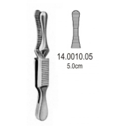 Dieffenbach Bulldog Hemostatic Forceps, Straight, 5.5cm