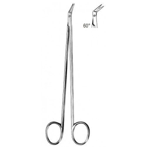 Diethrich Hegemann Coronary Scissors 60° Degree, 30cm