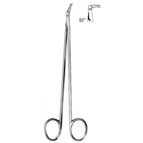 Diethrich Hegemann Coronary Scissors 90° Degree, 30cm