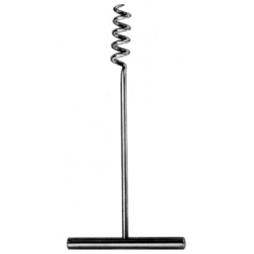 Doyen Myoma Screw for Vaginal use, 17cm, T-handle