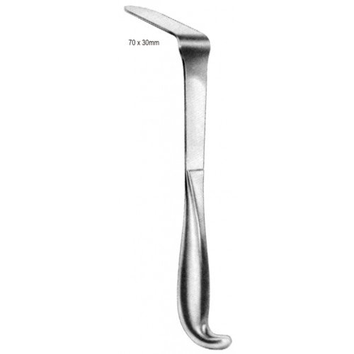 Doyen Vaginal Retractor 70x30mm, 24cm