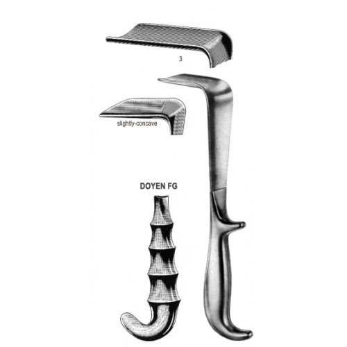 Doyen Vaginal Speculum finger grip 115x60mm