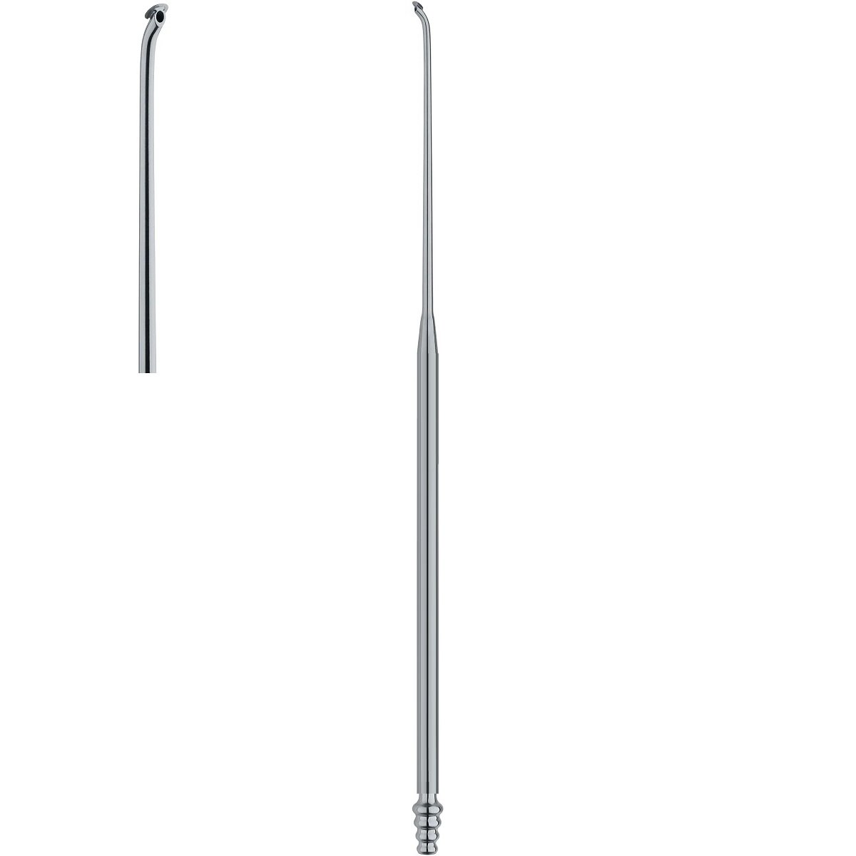 Endoscopic Suction with Circular/Round Knife, 3mm working Length, 45° degree, 17cm