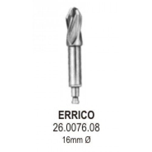 Errico Drill for Hudson Brace 16mm