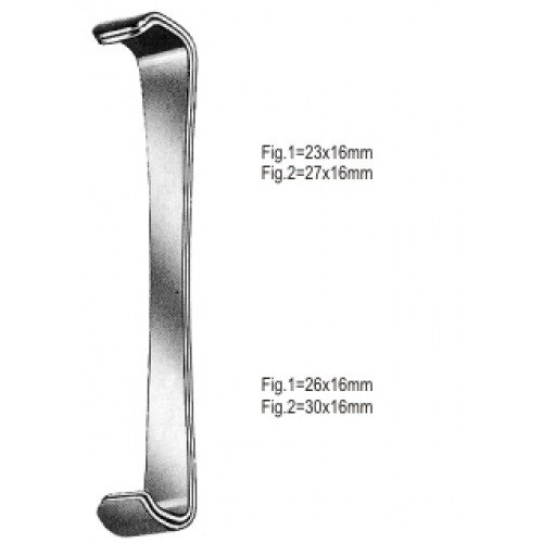 Farabeuf Retractor Double ended 15cm,  set of 2