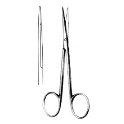 Fine Operating Scissors taper blades Straight 11cm