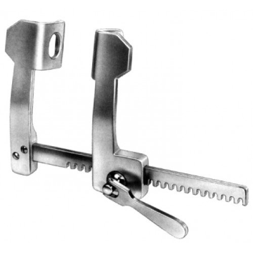 Finochietto-Baby-Haight Rib Spreader Aluminium 27x30x95mm