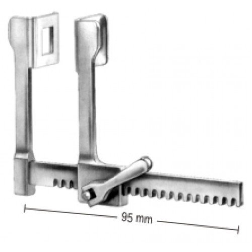 Finochietto Baby Rib Spreader 14x15x75mm