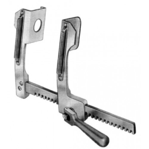 Finochietto Rib Spreader Serrated 42x62x170mm