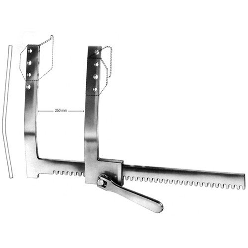Finochietto Spreader only small 15cm Aluminium