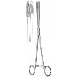 Foerster Swab Forceps, Narrow Straight, 25cm