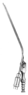 Frazier Suction Tube with Fiber Optic 10Fr. 19cm