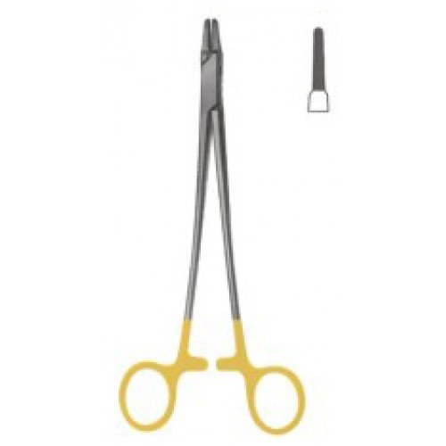 French Eye Needle Holder 20cm Tungsten Carbide
