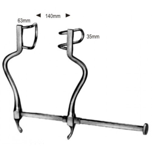 Gosset Abdominal Retractor 14cm