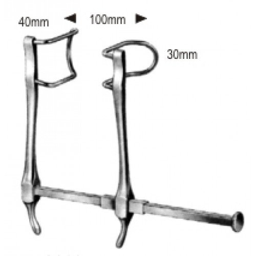 Gosset Self Retaining Retractor 40x30x100mm