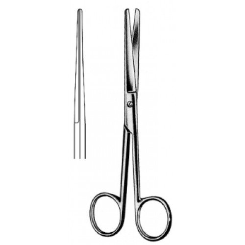 Grazil Operating Scissors, Blunt/Blunt, Straight, 14.5cm