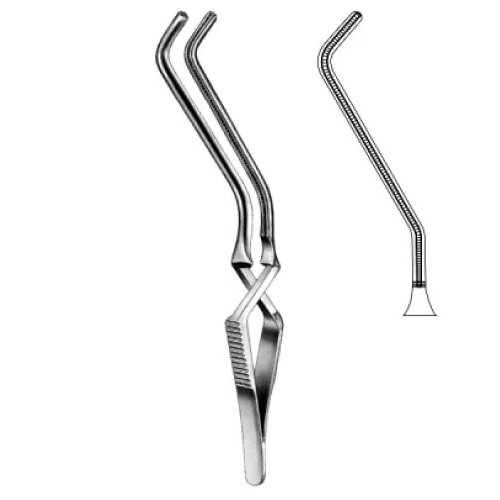 Gregory Carotid Bulldog Clamp, Left, 11cm