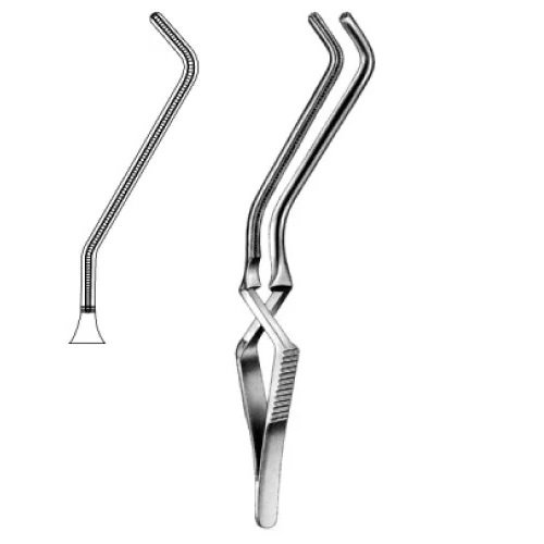 Gregory Carotid Bulldog Clamp, Right, 11cm