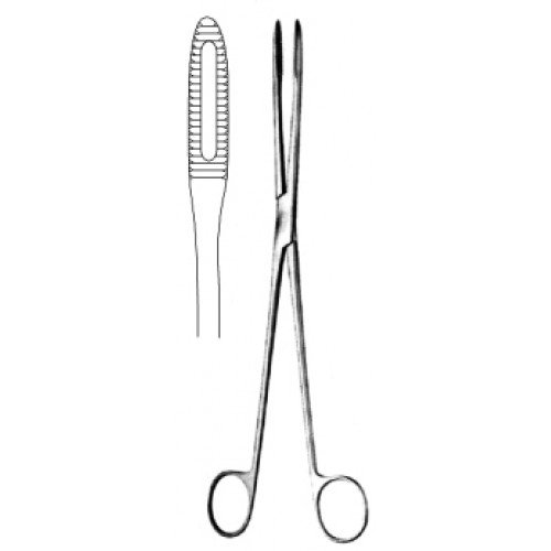 Gross Maier Dressing Forceps, Straight, without rachet, 20cm