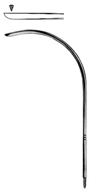 Guide Needle full Curved 10Fr. 15cm