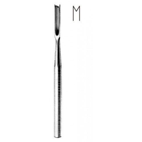 Hajek/Ballenger Nasal Gouge V-shap 6mm, 16cm
