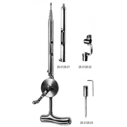 Hand Drill with Guide