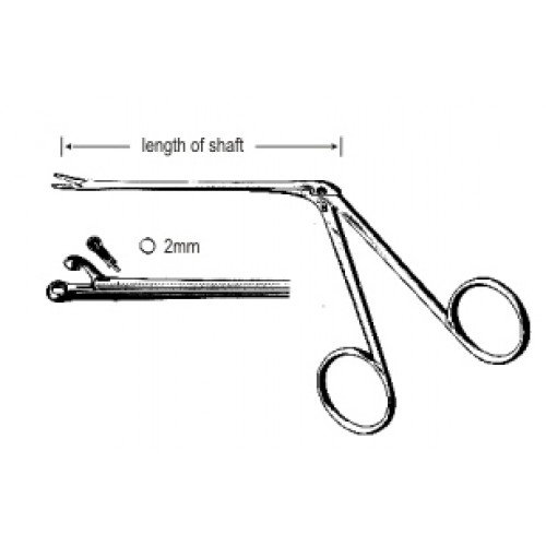 Hartmann Hoffmann Ear Biopsy Forceps 2mm, 8.5cm