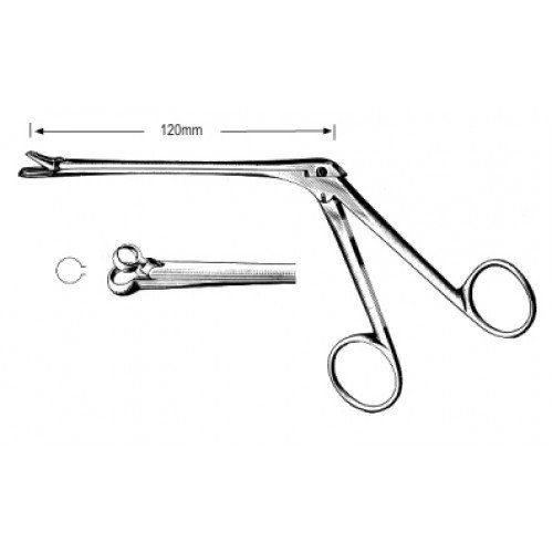 Hartmann Nasal Cutting Forceps 5mm 19cm