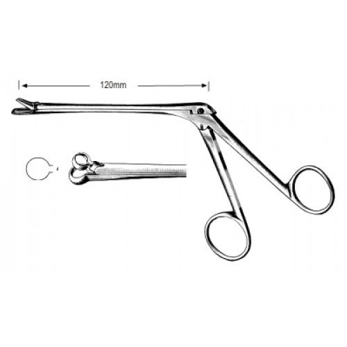 Hartmann Nasal Cutting Forceps 7mm 19cm