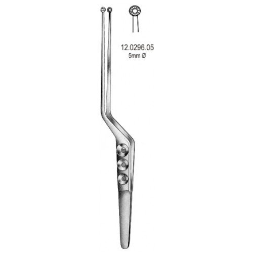 Heifetz Tumor Forceps 5mm, 22cm