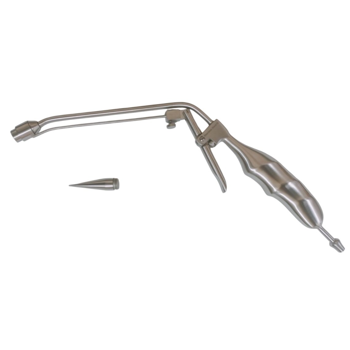 Hemorrhoid Suction Ligature Rectal Gun, Angle Down, High Quality Stainless Steel
