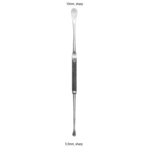 Henderson Perio. Elevator, Sharp/Sharp, 10×5.5mm, 20cm