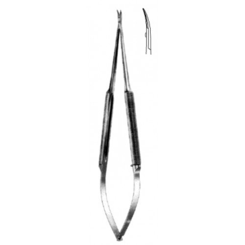 Hepp / Scheidel Scissors, Round Handled, Curved, 18cm (GYN)