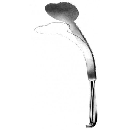 Holmann Retractor malleable 65mm, 37.5cm