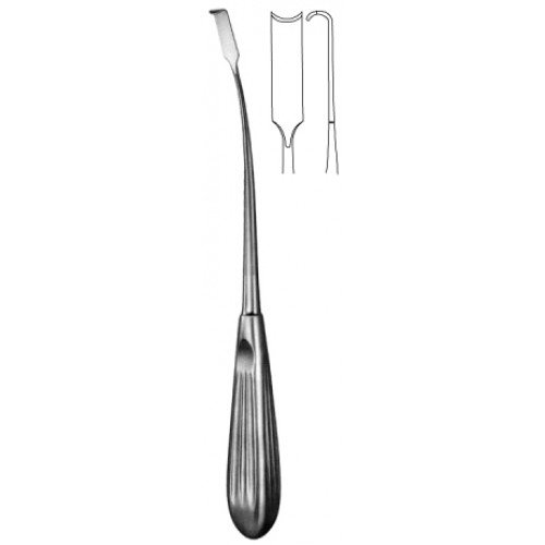 Holsher Nerve Root Retractor Curved 7mm, 24cm