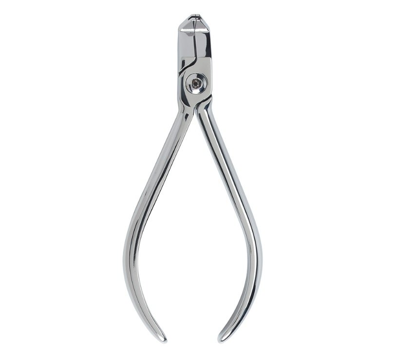 Hook Crimping Pliers angled Straight, TC (Tungsten Carbide)