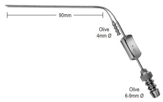 House Suction and Irrigation Tube, 1.5mm, 16cm