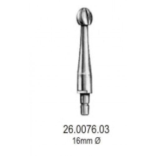 Hudson Spheric Bur 16.0mm