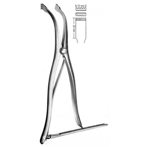 Inge Laminectomy Spreader Jaw 10x20mm, 24cm