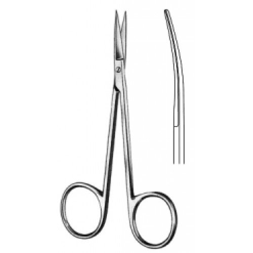 Iris Scissors Curved 9cm