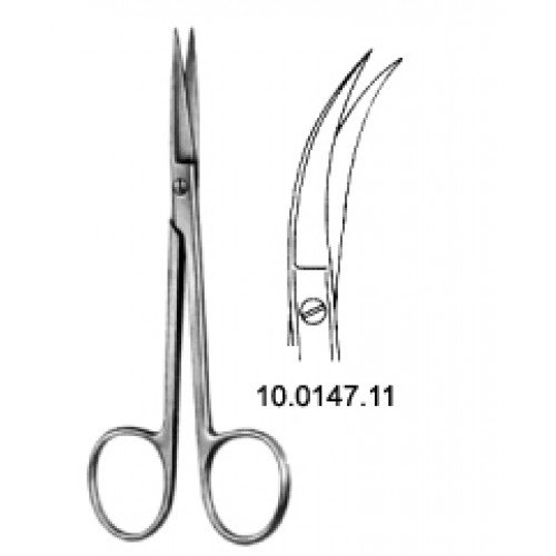 Iris Scissors Curved to side 11.5cm