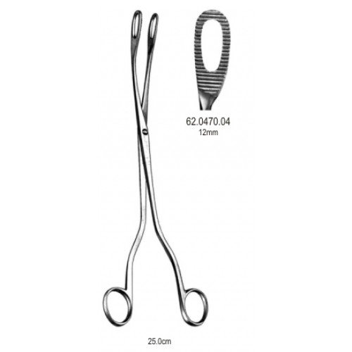 J.A.M.W Placenta Forceps Curved 12.0mm, 25cm Fig.4